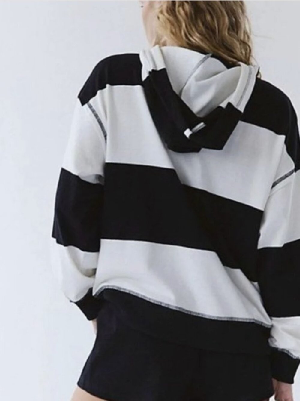 BNWOT Free People Retro Rugby Hooded Set - Sold Out Color Way - Size Small